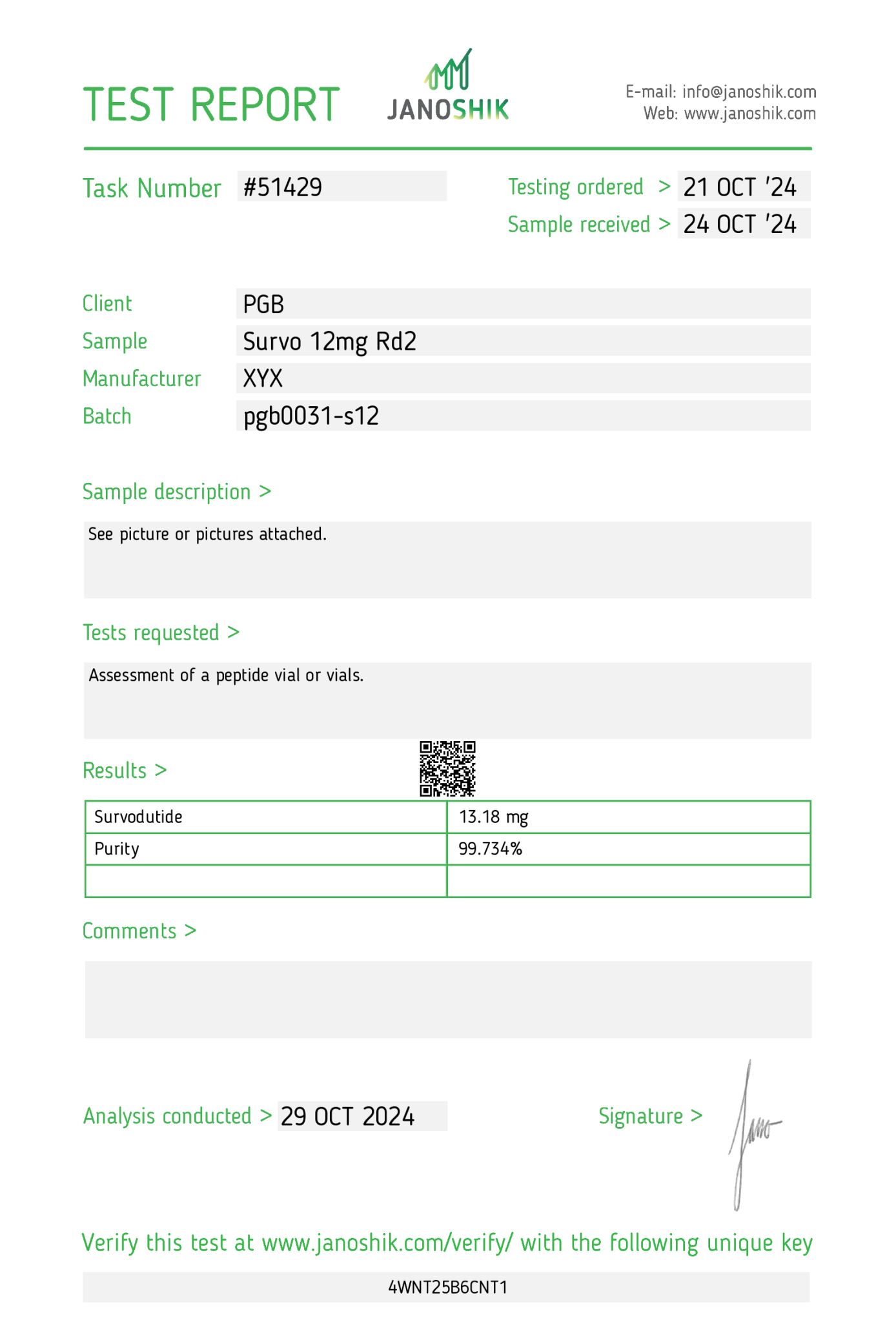 SUR12 - Survo12mg - PGB - Image 2