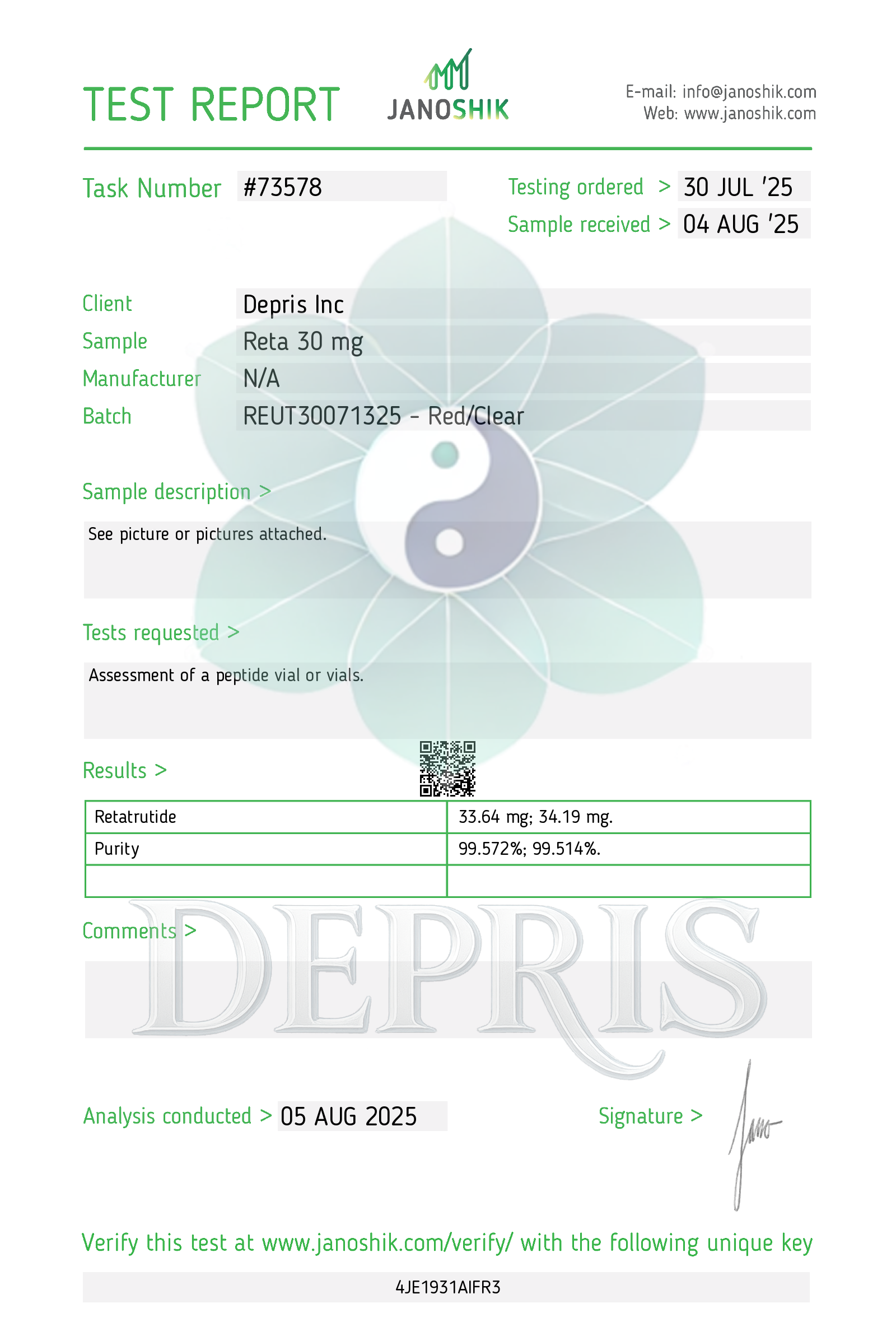 Promo (R30mg) - (3 vials) - Image 2